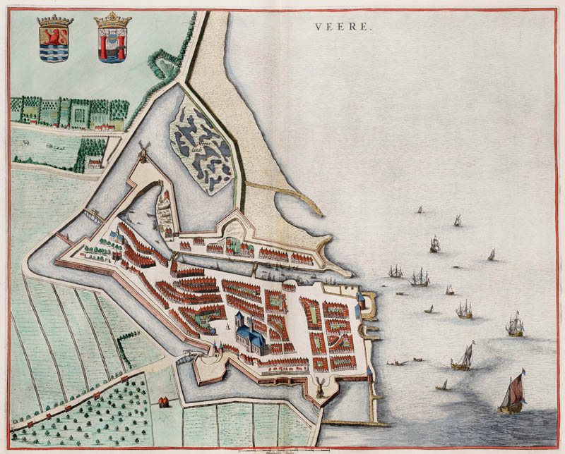 Veere 1649 Blaeu